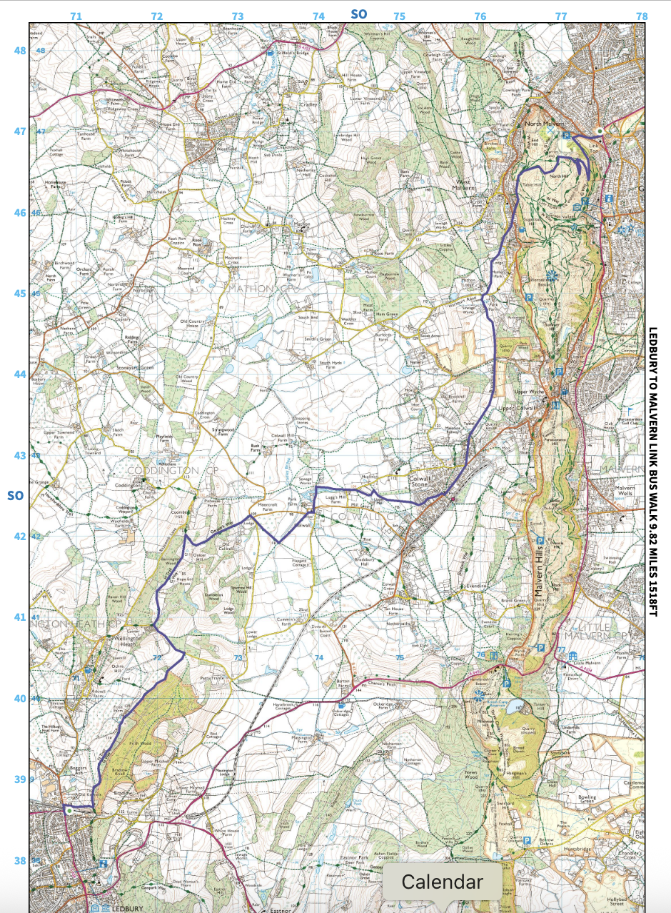 Map of Walk